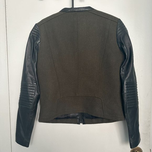 Moto Leather Jacket from Danier. Excellent Condition, size: S. - Picture 3 of 4